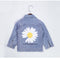 Chaqueta de Mezclilla para Niñas Estilo Clásico Primavera-Otoño
