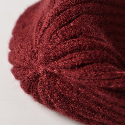 Gorro de Lana Tejido con Bordado Flangeado para Exterior - Image 8