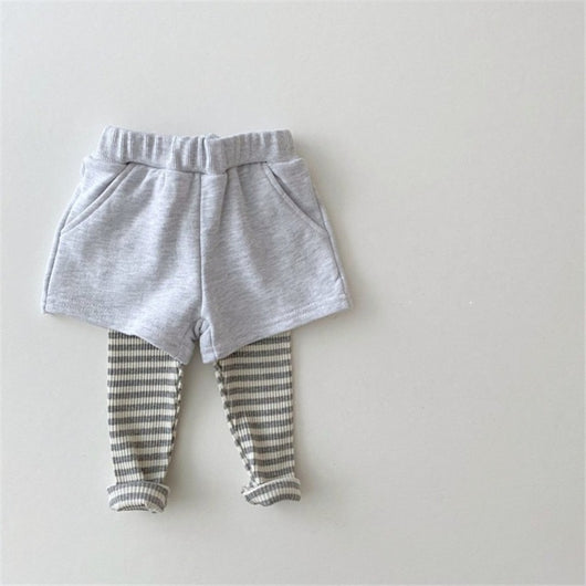 Conjunto de Pants Deportivos Bipartita en Colores Pastel para Bebé - Image 14