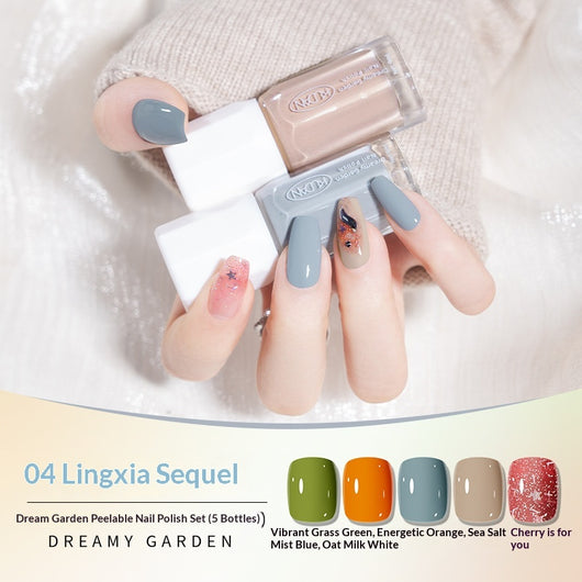 Set de Esmaltes de Uñas a Base de Agua Dream Garden - Image 8