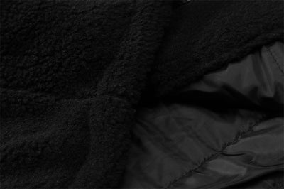 Chaqueta Acolchada Hombre Lana Cordero Gruesa Estilo Urbano Oversize - Image 13