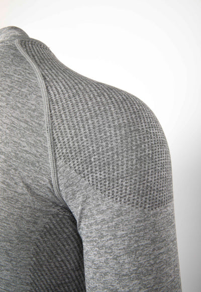 Polera Deportiva Ajustada con Cierre de Cremallera para Entrenamiento y Outdoor - Image 23