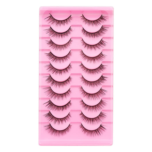 10 Pares de Pestañas Postizas Voluminosas con Rizo Natural - Image 16