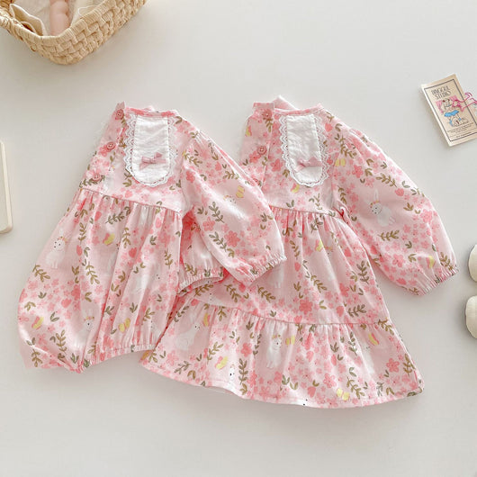 Mameluco Floral para Bebé Diseño Conejito - Image 14