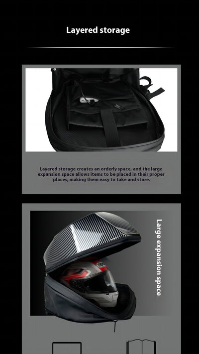 Casco Integral Motocicleta Sharingan Luminoso con Bluetooth Impermeable - Image 11