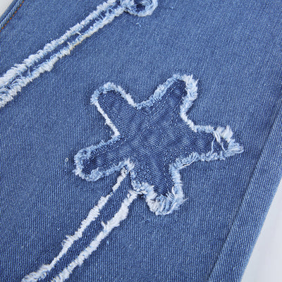 Pantalones Vaqueros Acampanados Cintura Alta Ajustados - Image 19