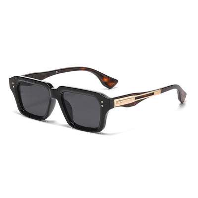 Gafas de Marco Cuadrado Beige Estilo Europeo - Reloj de Tendencia Chic - Image 8