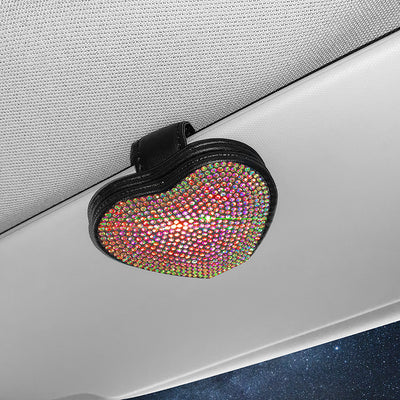Clip Organizador Magnético para Auto con Soporte de Gafas y Diamantes - Image 12