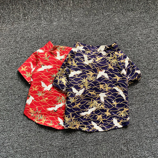 Kimono Japonés para Perros - Camiseta de Verano para Shiba Inu, Bulldog y Mascotas - Image 9