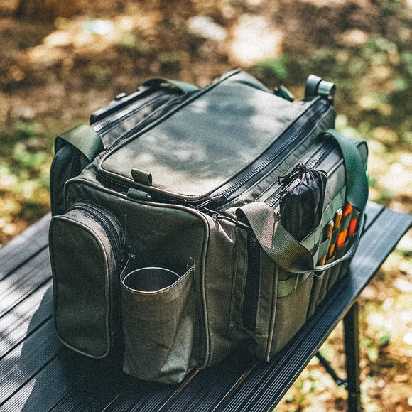 Portable Camping and Picnic Backpack with Shoulder Strap