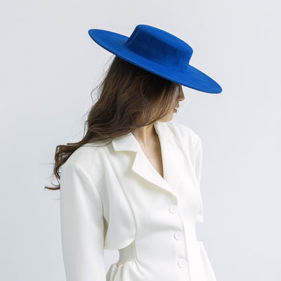 Sombrero Bowler Vintage de Ala Ancha y Lana Premium - Image 4
