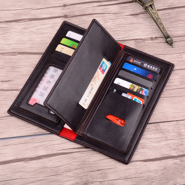 Cartera Larga para Hombre - Diseño Ejecutivo y Elegante