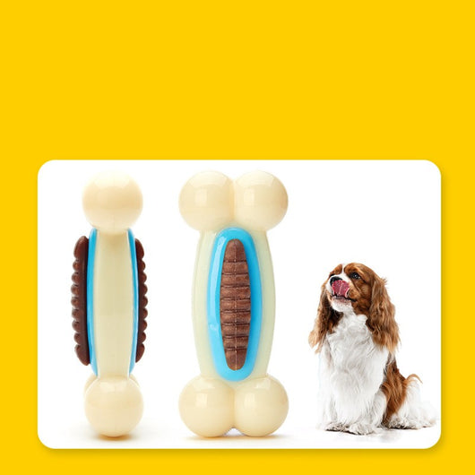 Juguete Educativo Dental para Perros - Hueso Masticable 2 en 1 - Image 2
