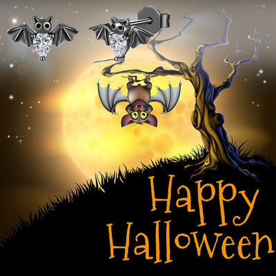 Aretes Negros de Murciélago Vampiro para Halloween - Image 13
