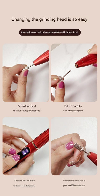 Limador de Uñas Eléctrico Portátil con Pantalla LCD - Image 16