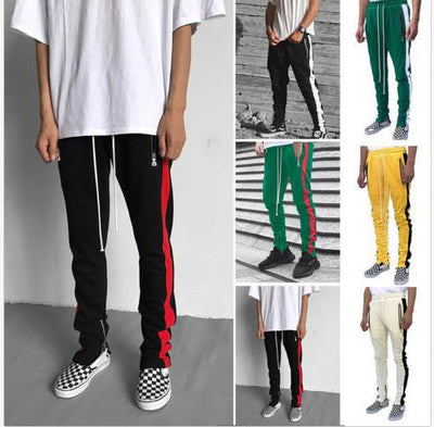 Pantalones Escolares con Cierre de Contraste - Diseño Casual Versátil - Image 7