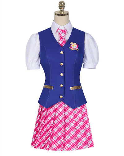 Uniforme Escolar Elegante: Blusa y Falda Plisada Estilo Colegiala - Image 6