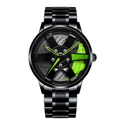 Reloj Automático para Hombre con Movimiento de Ruedas y Acabado Chapado al Vacío - Image 3