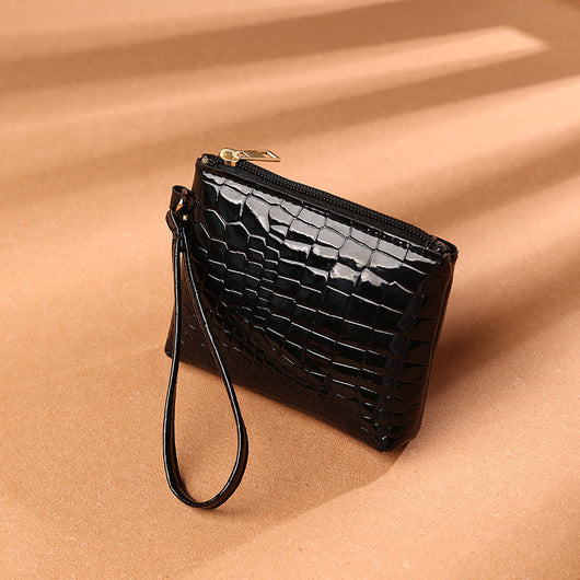 Cartera Clutch de Cuero PU Color Sólido - Image 4