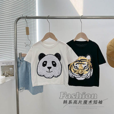 Camiseta Infantil Panda Manga Corta - Image 10