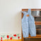 Overol Infantil Estilo Occidental Denim Suelto