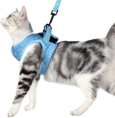 Arnés Respirable para Gato con Correa de Tracción Ligera - Image 14