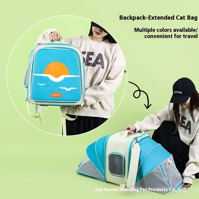 Mochila Expandible para Gatos - Bolsa de Viaje para Mascotas Grandes - Image 15