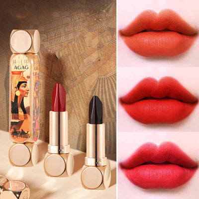 Labial Mate Dual Tubo de Seis Colores