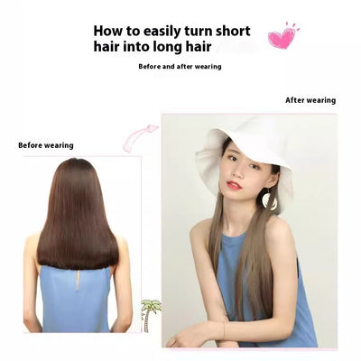 Set de Extensiones de Cabello con 16 Clips - Peluca de Fibra Sintética Premium - Image 3