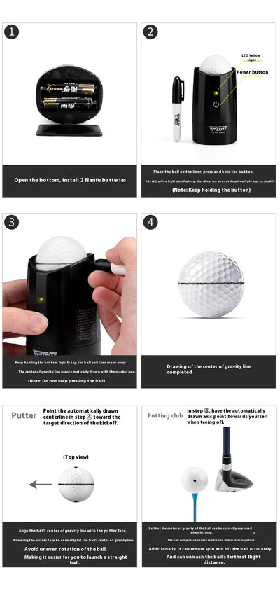 Marcador Automático de Pelotas de Golf con Tecnología de Localización - Image 8