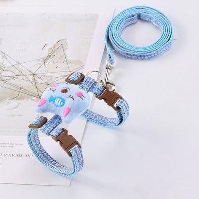 Arnés Pectoral Ajustable en I para Gatos - Paseos Seguros - Image 10
