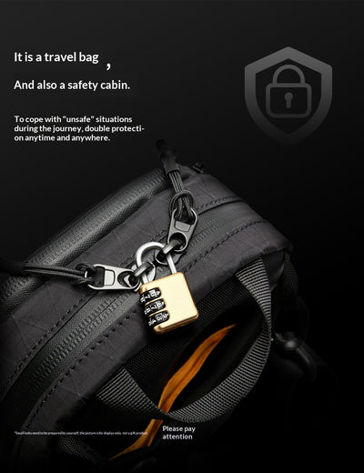 Bolsa de Hombro Impermeable de Gran Capacidad para Hombre - Image 9