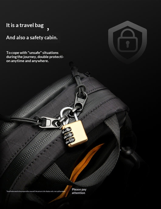 Bolsa de Hombro Impermeable de Gran Capacidad para Hombre - Image 9