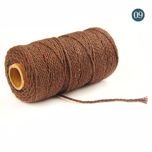 Cuerda de Algodón Tejida 2mm para Artesanías y Amarre - Image 47