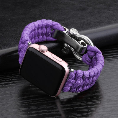 Correa Deportiva Nylon para iWatch 38/40/42/44mm con Hebilla de Acero - Image 10