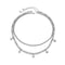 Men's Fashion Simple Pentagram Pendant Necklace Silver