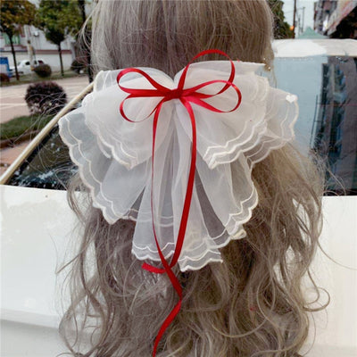 Pasador Lolita Japonés con Lazo - Clip para Cola de Caballo Elegante - Image 18