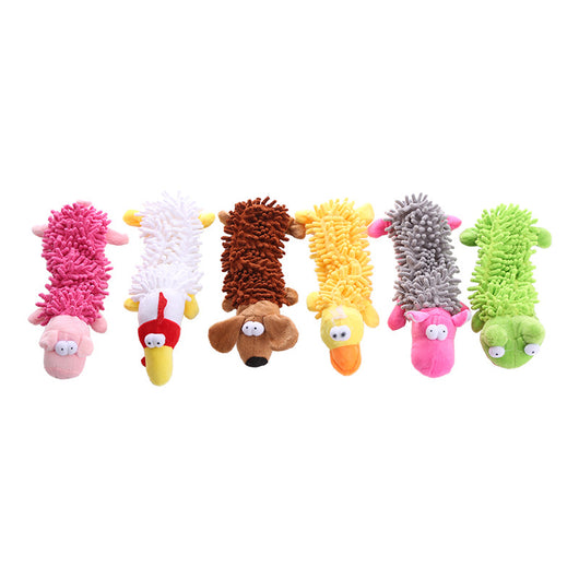 Juguete Mordedor Caballo de Microfibra para Perros - Masticable Dental - Image 3