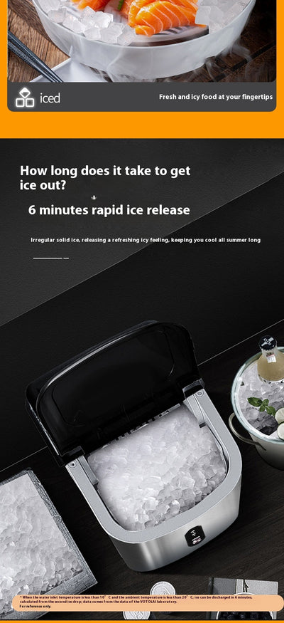 Trituradora Automática de Hielo 16kg - Máquina Compacta para Bebidas - Image 16