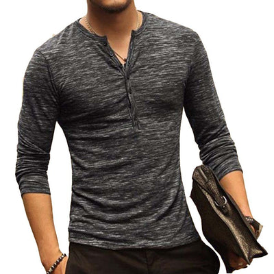 Camiseta Manga Larga Slim Fit para Hombre - Image 15