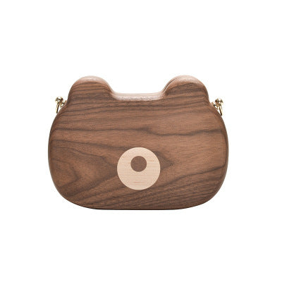 Bolso Bandolera de Madera Personalizado Trendy Log Creative - Image 8