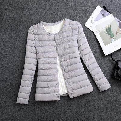 Chaqueta Térmica Ligera Cuello Redondo para Mujer - Image 10