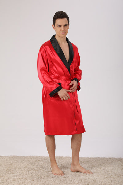 Pijama de Seda para Hombre - Conjunto Shorts y Camiseta - Image 22
