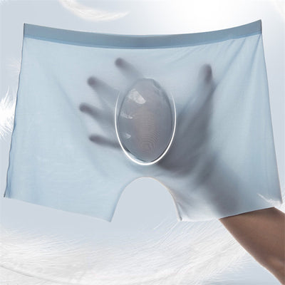 Calzoncillos de Seda de Hielo sin Costuras - Boxers Masculinos Cómodos y Sexys - Image 2