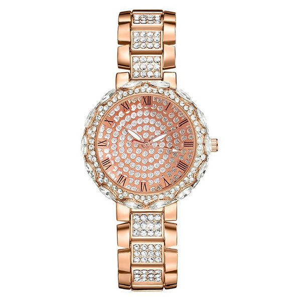 Reloj de Moda para Mujer con Diamantes Incrustados y Banda de Acero - Image 5