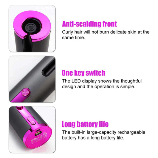 Rizador de Cabello Portátil con Carga USB - Gran Capacidad - Image 16