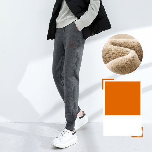 Pantalón Holgado de Terciopelo para Mujer Talla Grande - Image 11