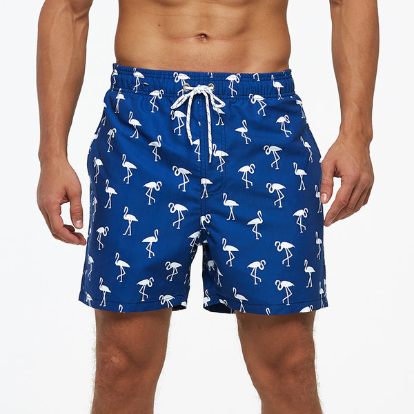 Shorts de Baño Hombre Secado Rápido con Malla Interior - Traje de Baño Deportivo