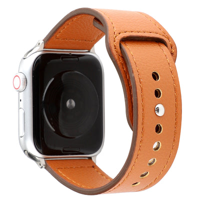 Correa de Cuero Deportiva Compatible con Apple Watch - Image 32