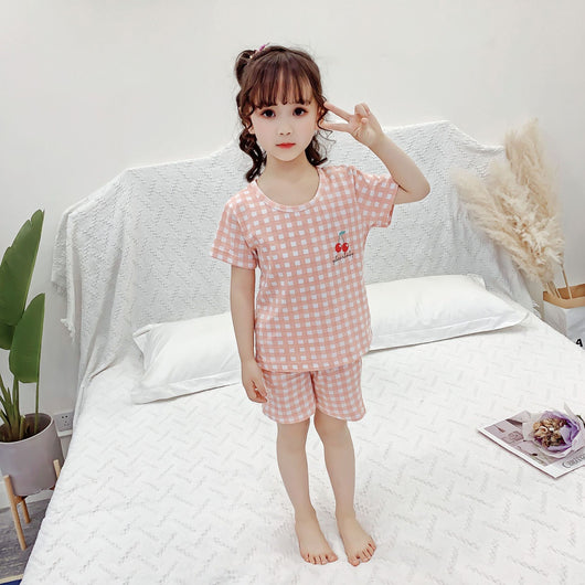 Pijama Infantil Niña Verano Algodón Manga Corta Dos Piezas - Image 13
